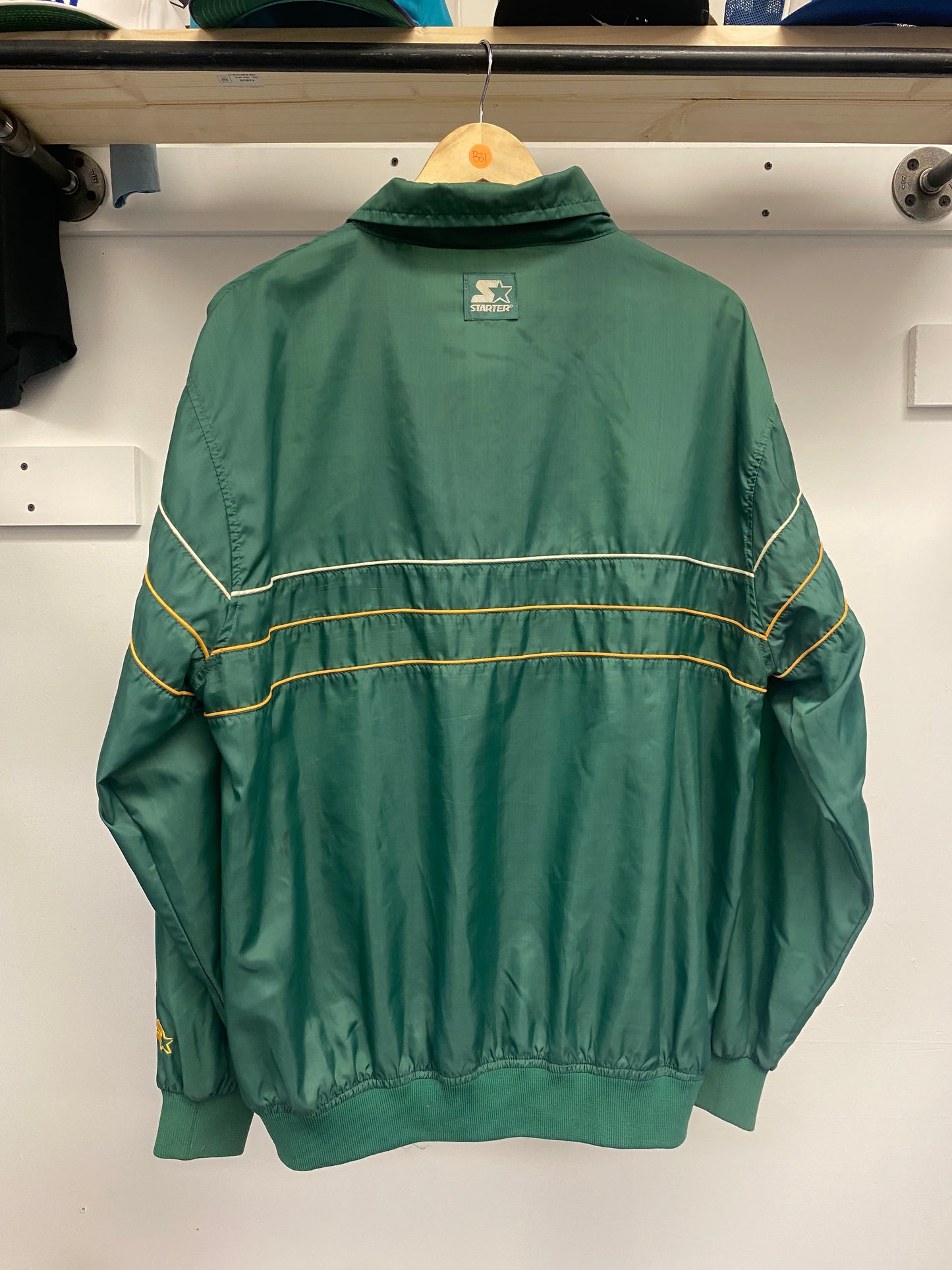 Vintage A’s Starter Zip Up MLB Jacket ( XL )