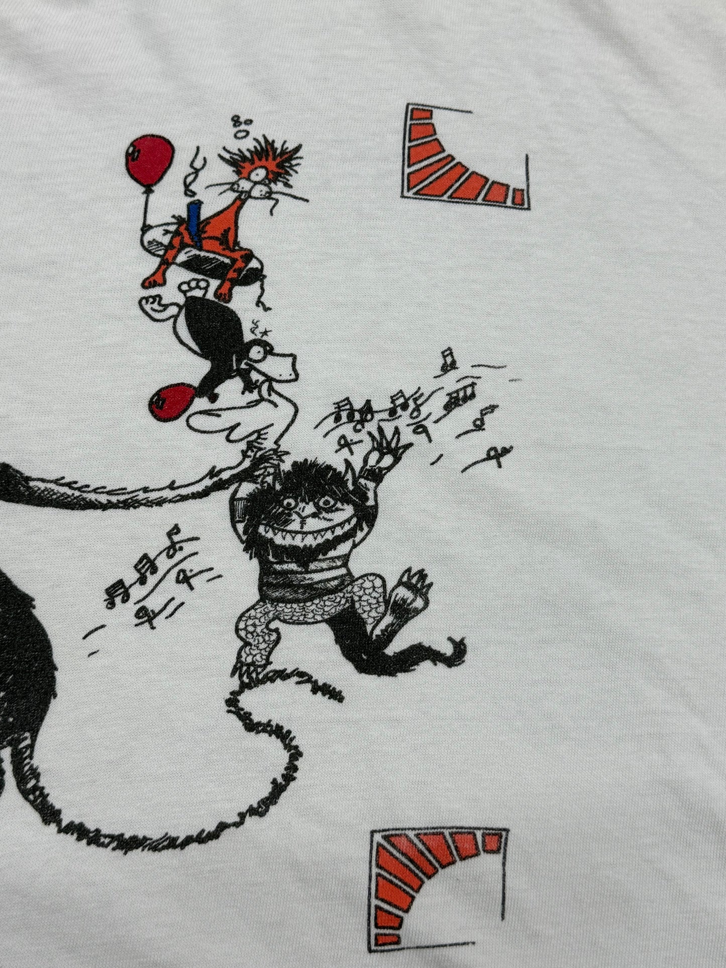 Vintage 1991 Grateful Dead Summer Tour Cat In The Hat Bootleg Tee ( Boxy XL )