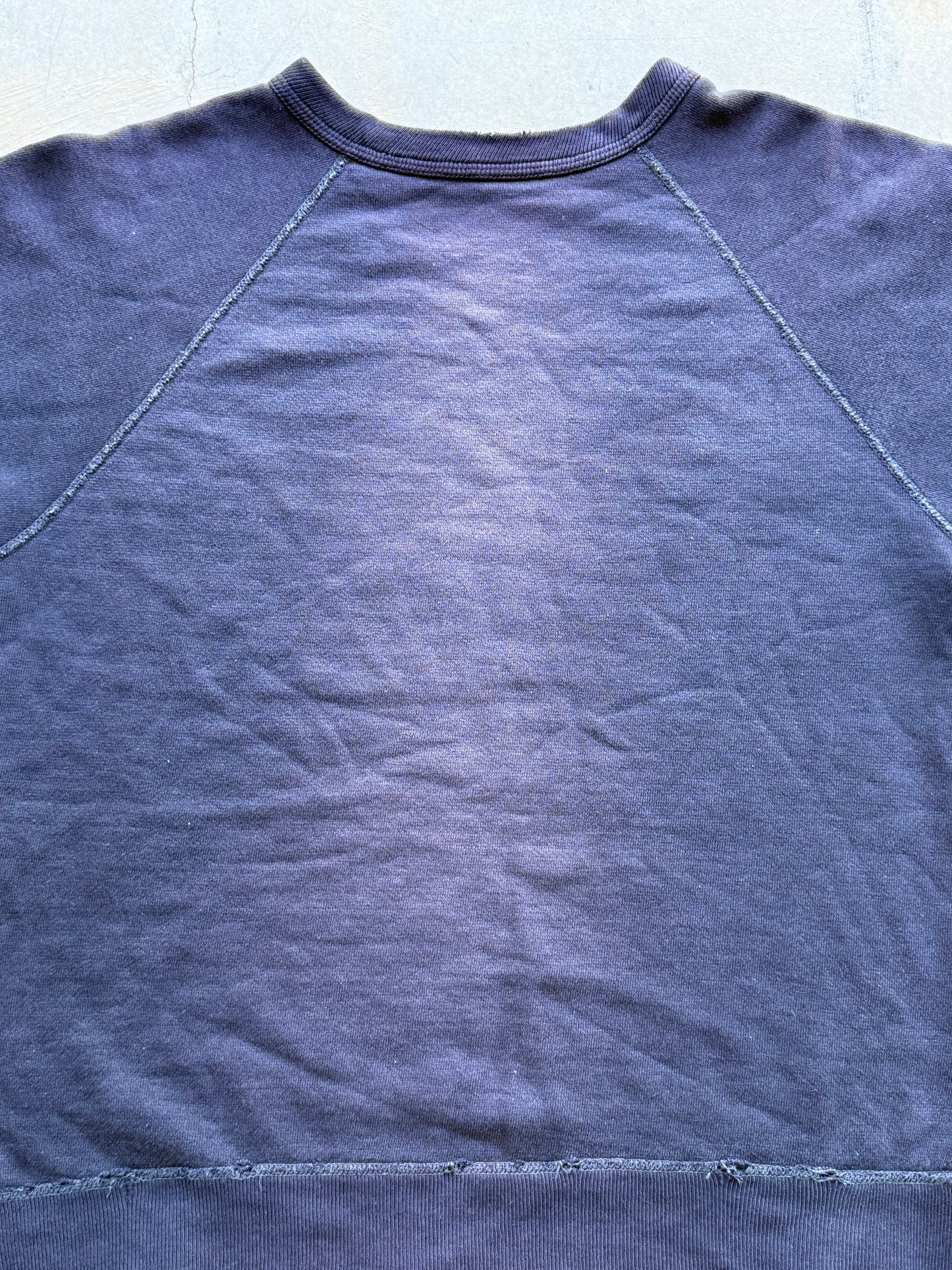 Vintage 6 0 s Fruit Of The Loom Short Sleeve Sweatshirt ( Medium )