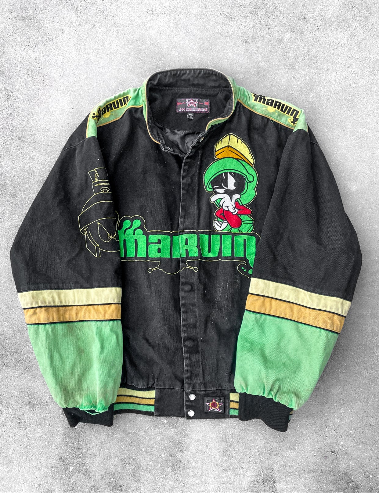 Vintage 90’s Marvin The Martian JH Designs Jacket ( XL / 2XL )