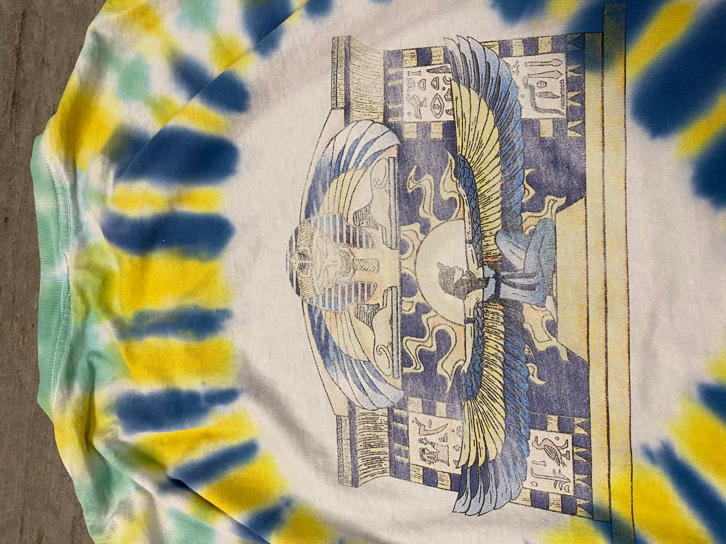 Vintage 1999 Grateful Dead Pharaoh Tie dye Tee ( XL )