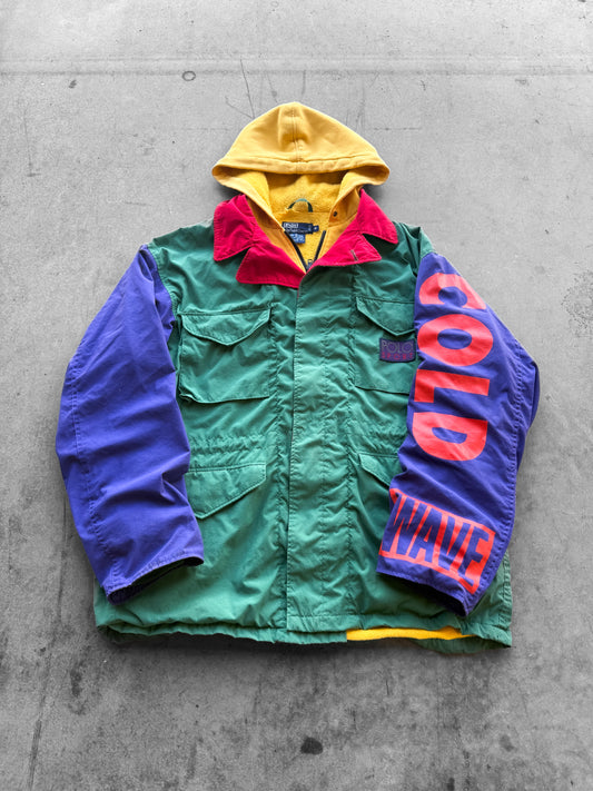 Vintage 1990s Snow Beach ColdWave Polo Ralph Lauren Jacket