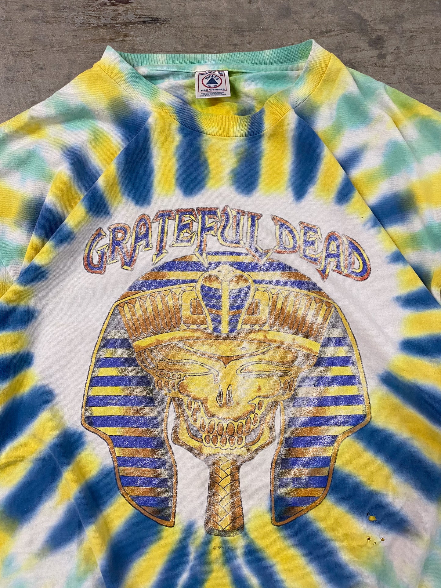 Vintage 1999 Grateful Dead Pharaoh Tie dye Tee ( XL )