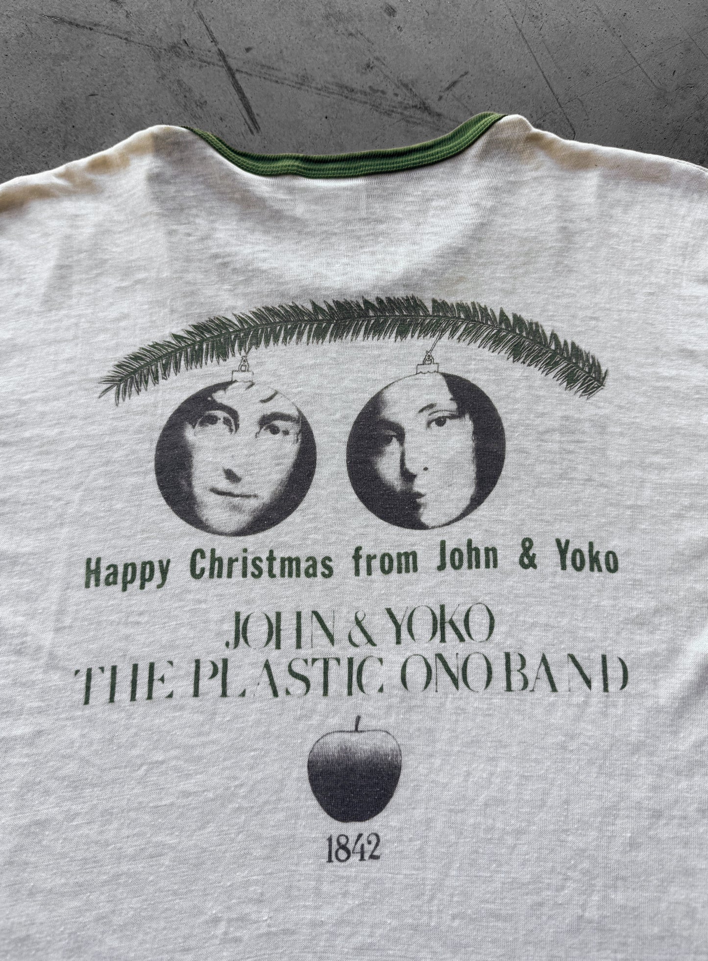 Vintage 70s “War Is Over , If You Want It” John Lennon Yoko Tee ( XL )