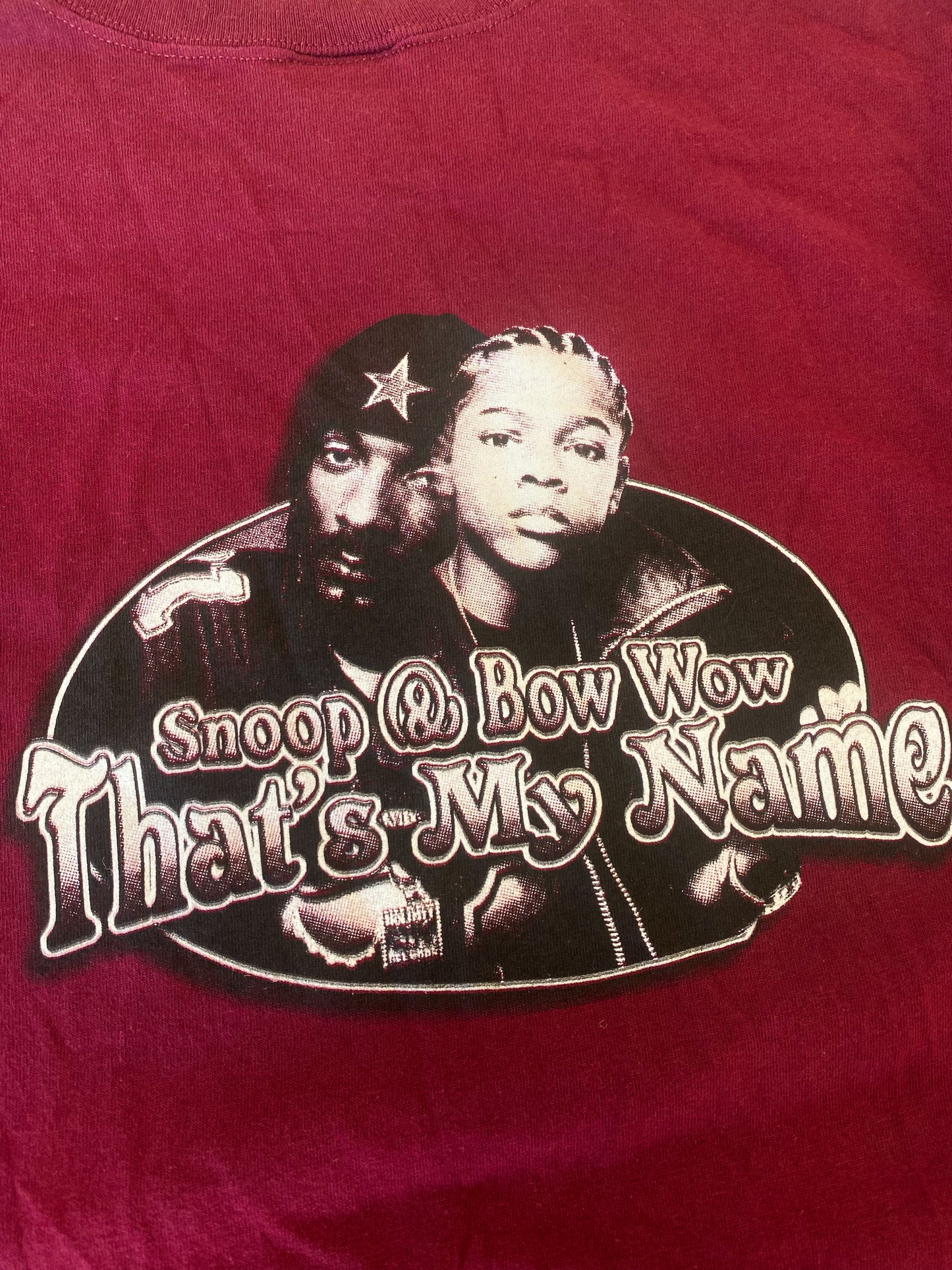 Vintage Early 2000’s Little Bow Wow & Snoop Dogg Rap Tee ( Large )