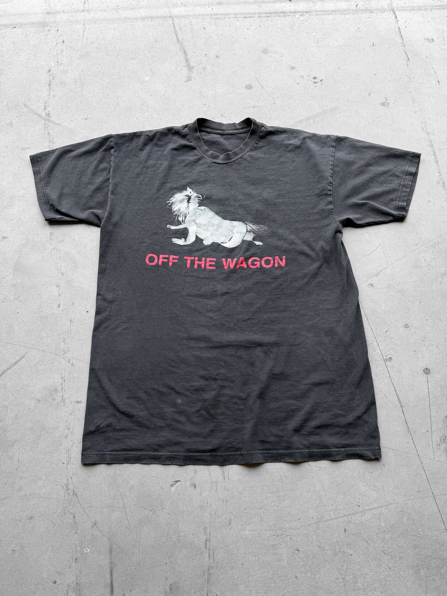 Vintage 90s Off The Wagon L7 Band Tee ( XL )