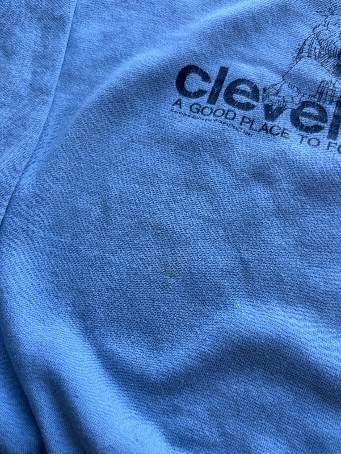 Vintage 80s Cleveland “A Good Place To Fool Around” Crewneck ( Large )