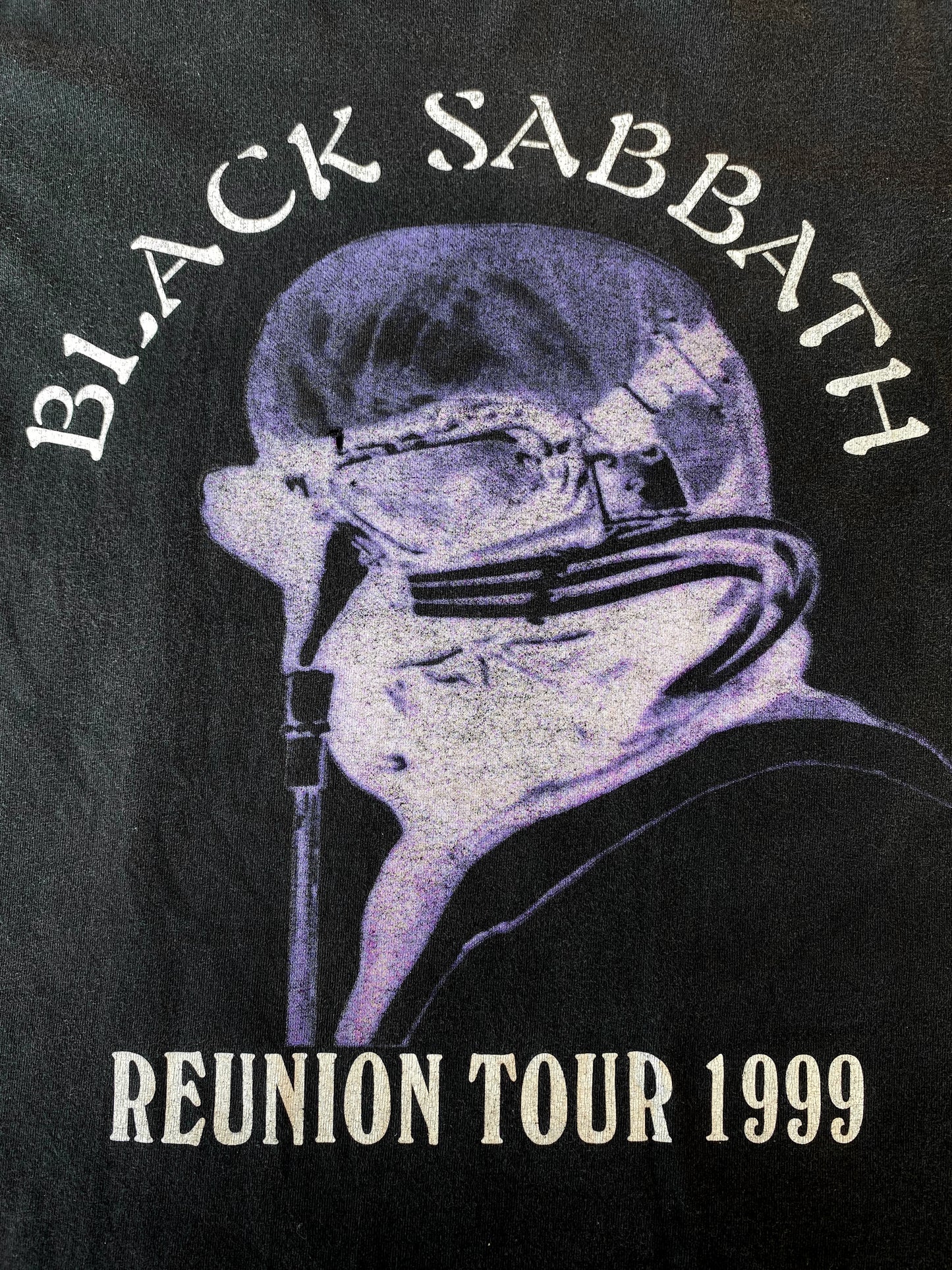 Vintage 1999 Black Sabbath Reunion Tour Tee ( Large )