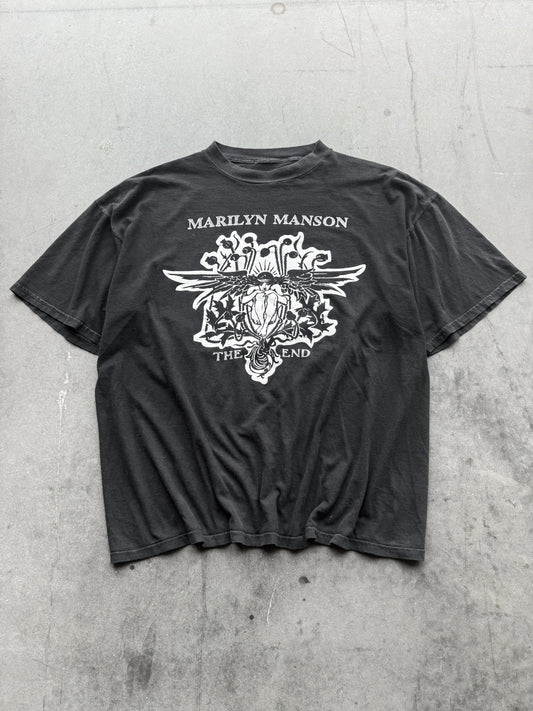Vintage 1996 Marilyn Manson Antichrist Superstar The End Tee ( XL )