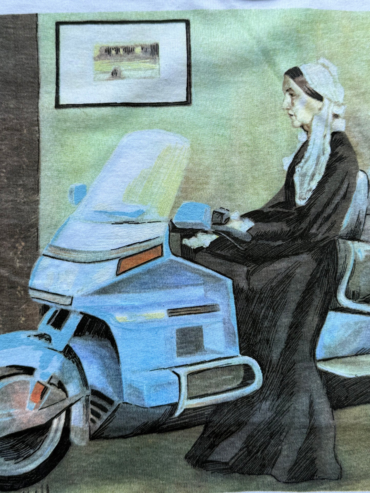 Vintage 1994 Honda Goldwing Trike Promo Art Tee