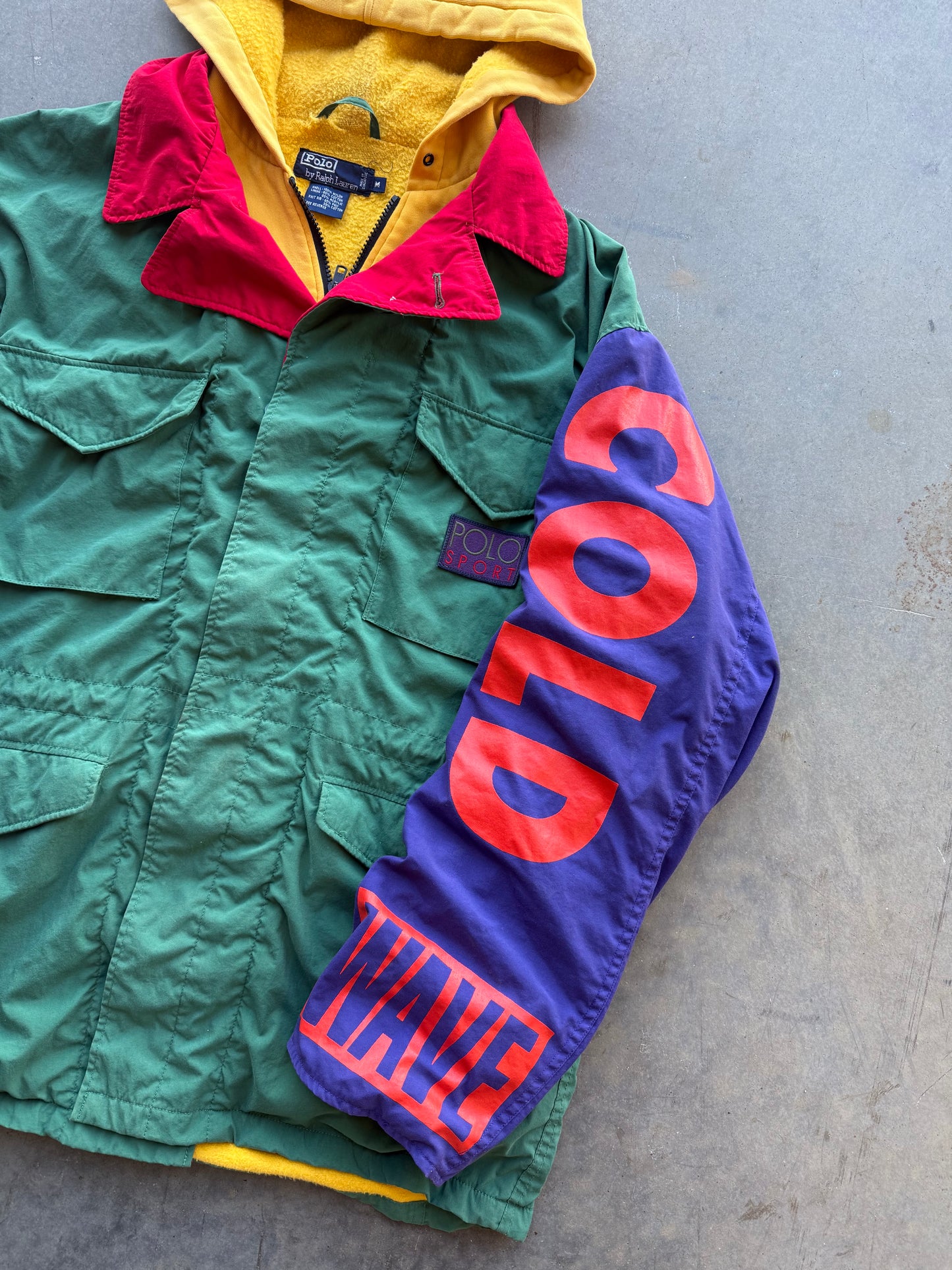 Vintage 1990s Snow Beach ColdWave Polo Ralph Lauren Jacket