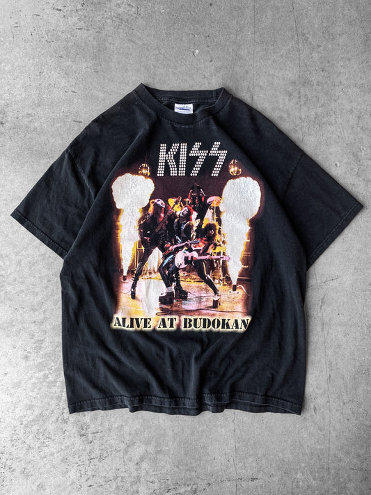 Vintage RARE 2003 Alive At Budokan KISS Band Tee ( XL )