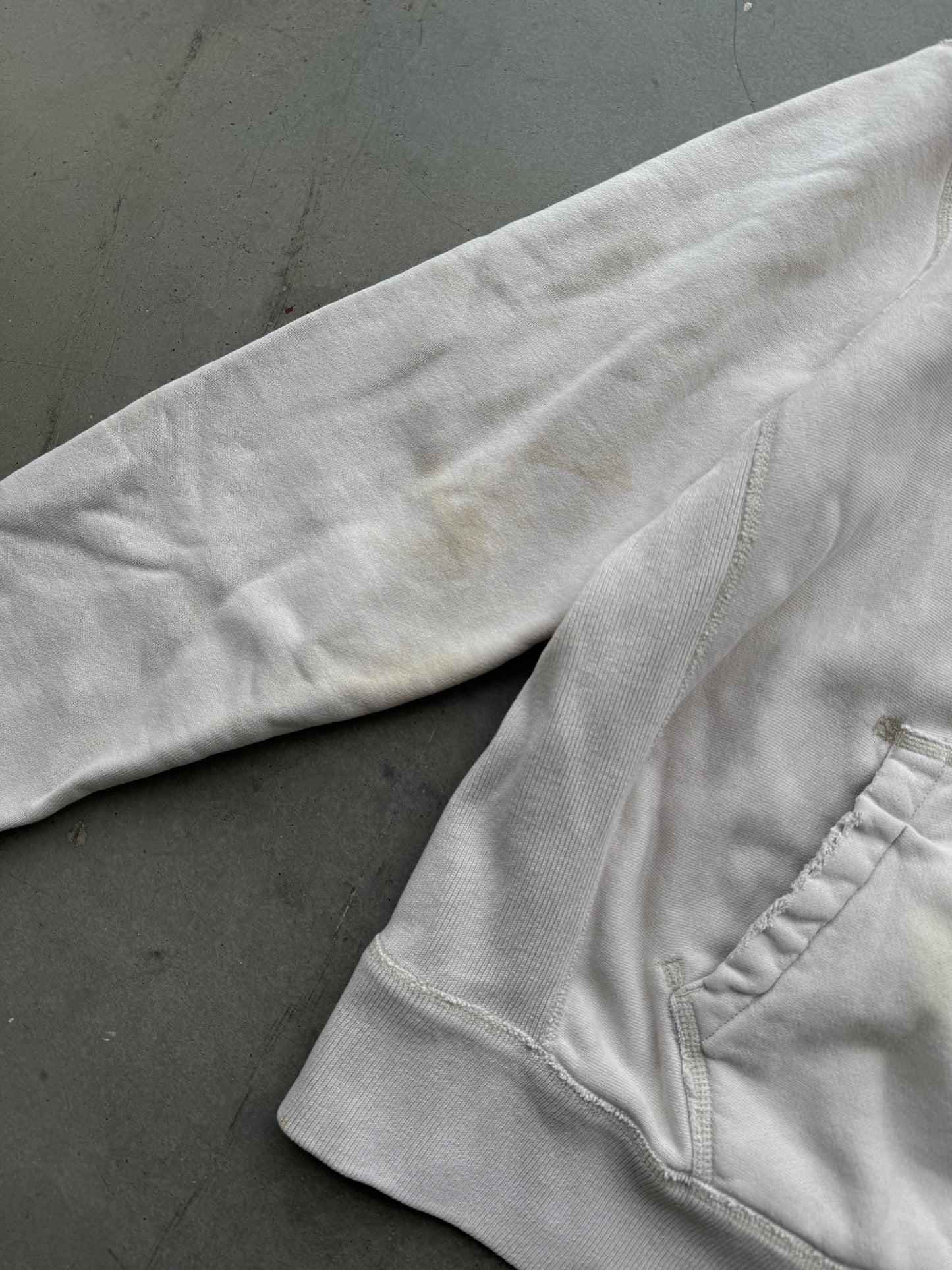 Vintage Y2K Heavyweight Abercrombie & Fitch Embroidered Mens Hoodie (  Large )