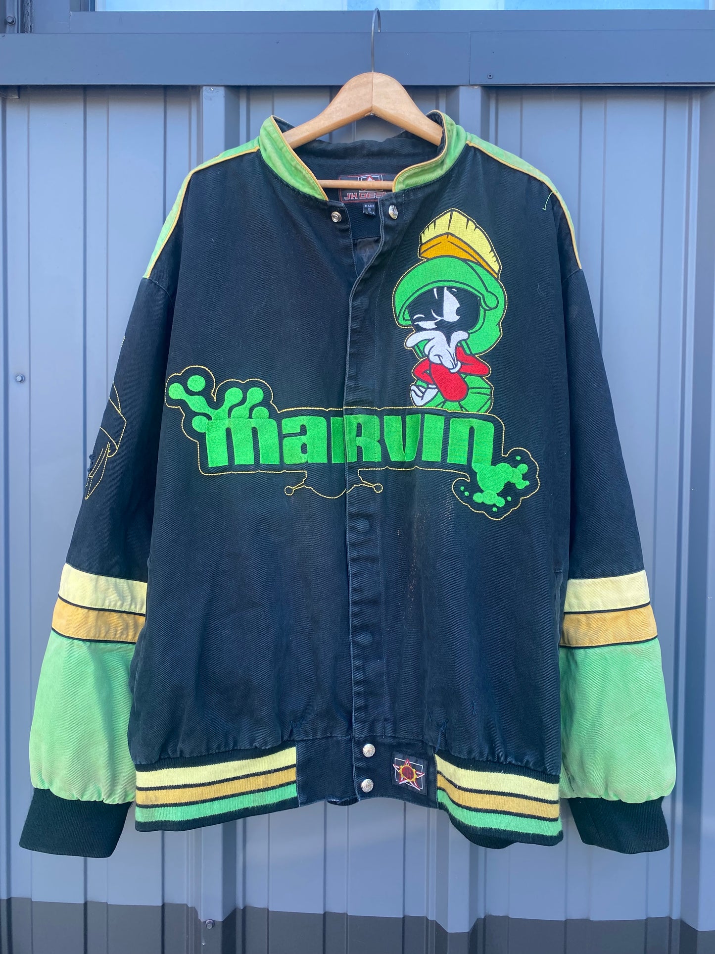 Vintage 90’s Marvin The Martian JH Designs Jacket ( XL / 2XL )