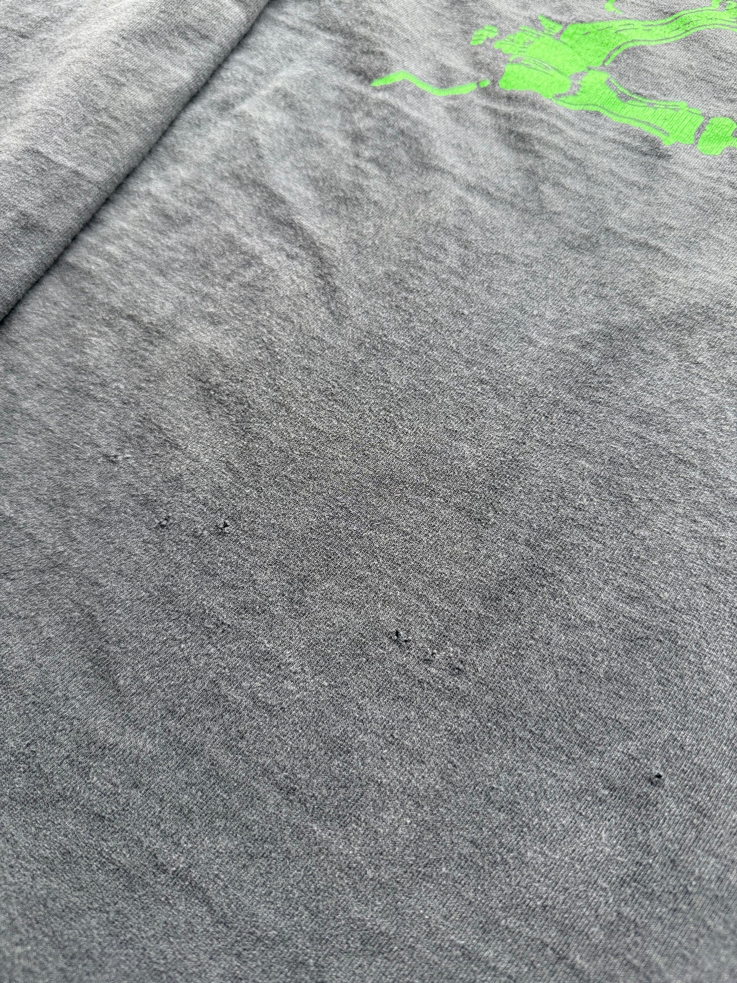 Vintage 90s L7 Long Sleeve Skeleton Hand Tee ( XL )