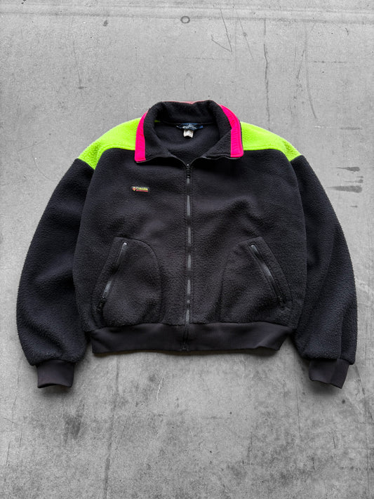 Vintage 90s Columbia Sportswear Multicolored Fleece ( Large )