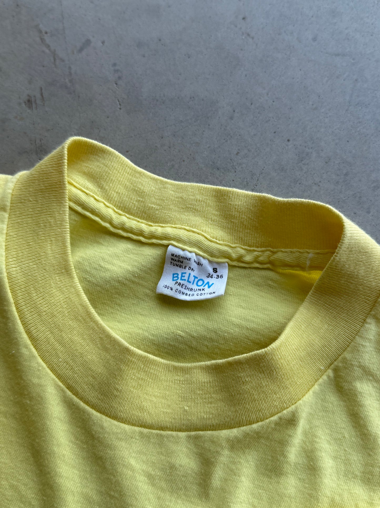Vintage 70s Flute Power Cat Tee ( Small )