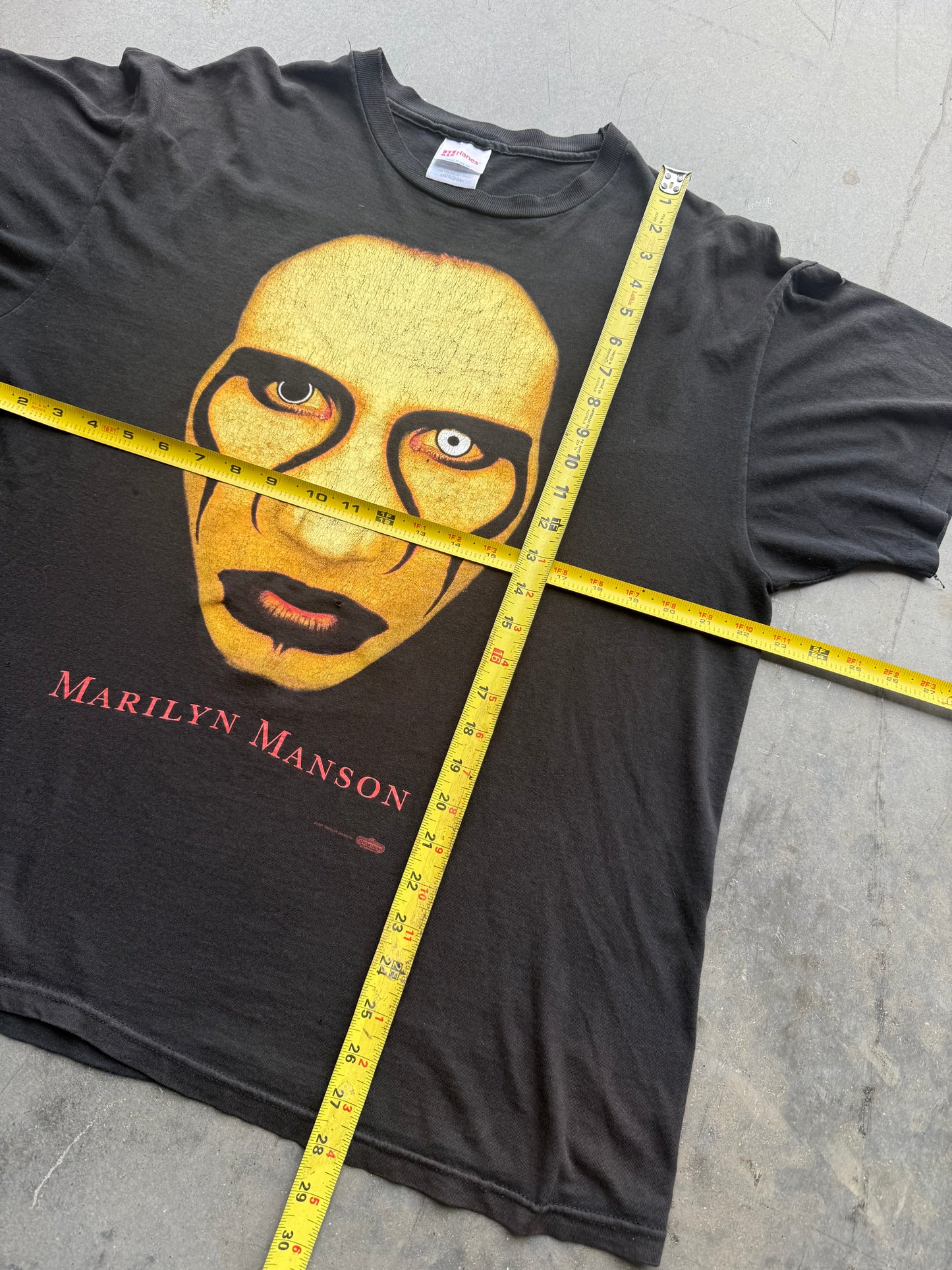 Vintage 1990s Marilyn Manson Sex Is Dead Tee ( XL )