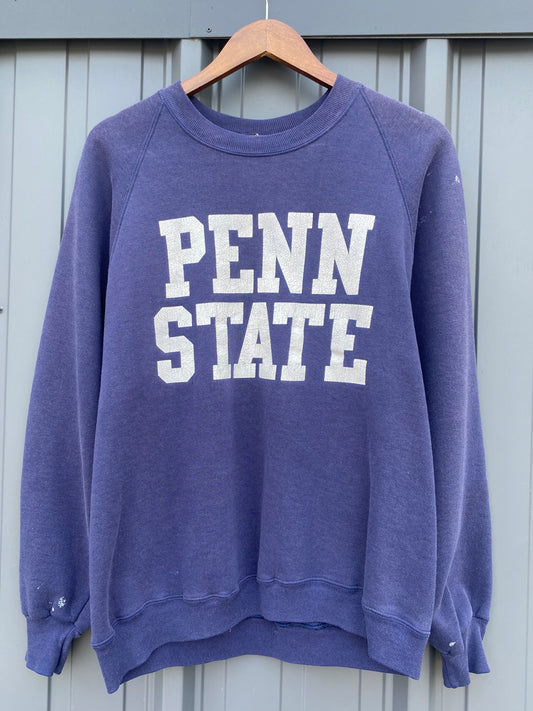 Vintage 80’s Penn State University Navy Crewneck ( XL )