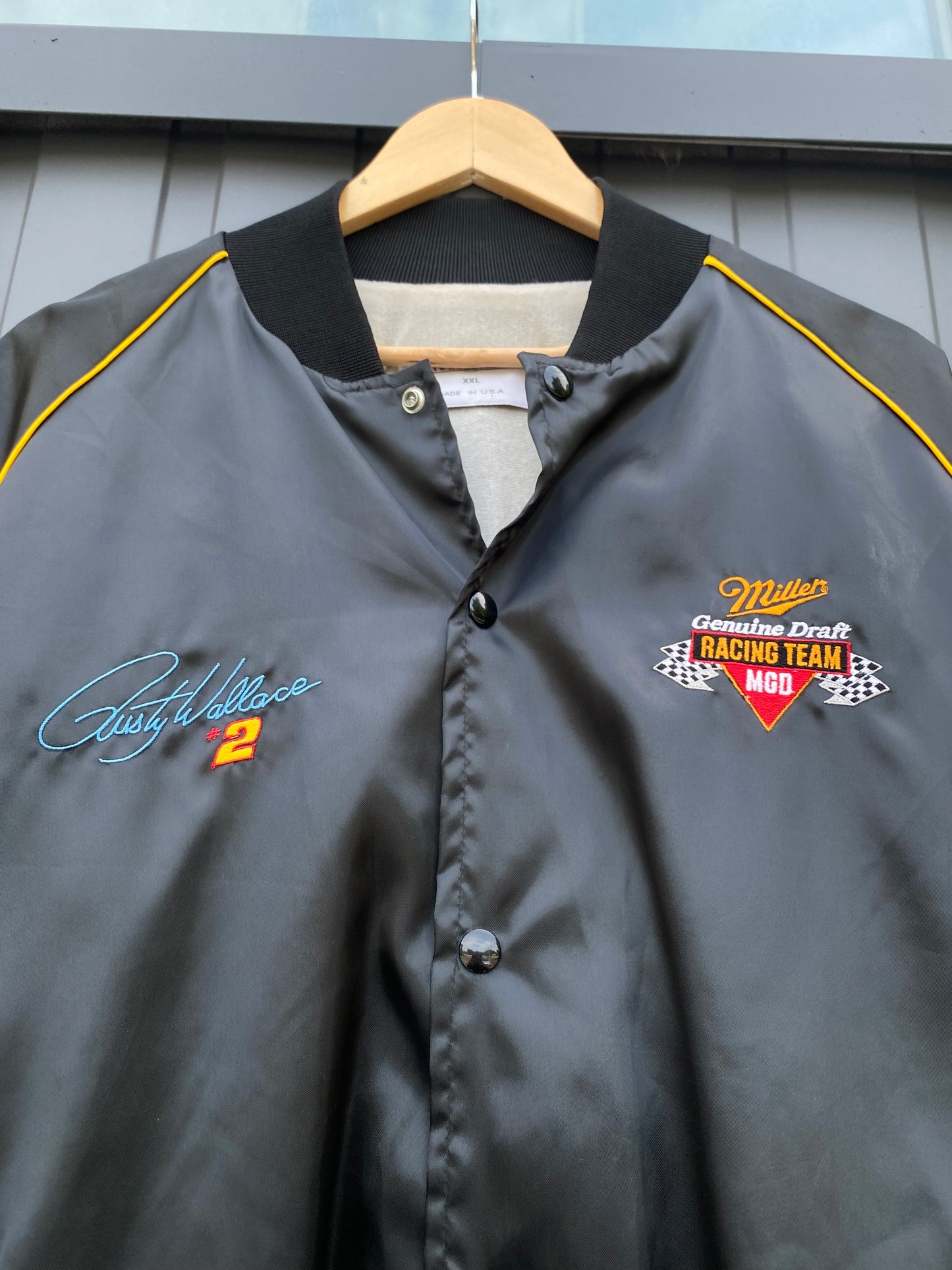 Vintage 90’s Rusty Wallace Miller Racing Team Jacket ( XXL )