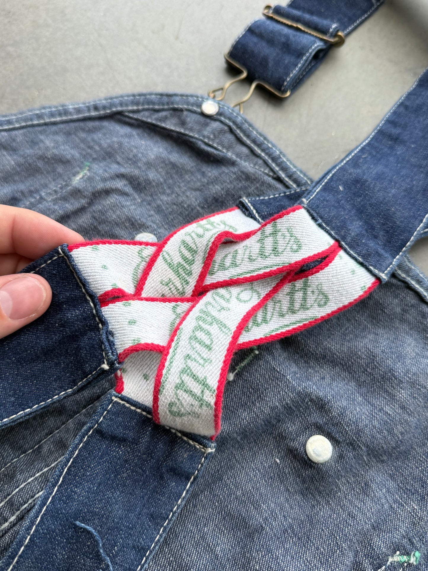 Vintage 50s Carhartt Denim Overalls