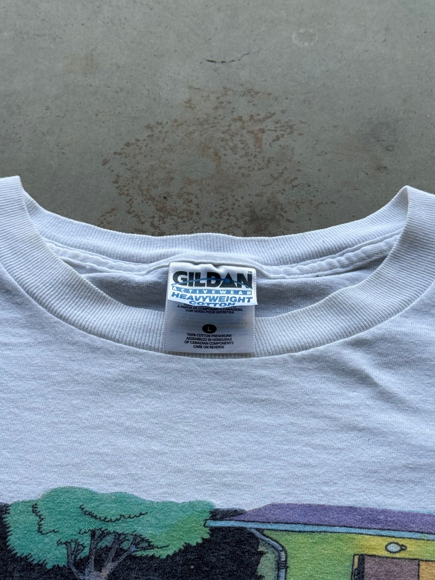 Vintage 90s Farside Graphics Dogs Humor Tee ( Large )