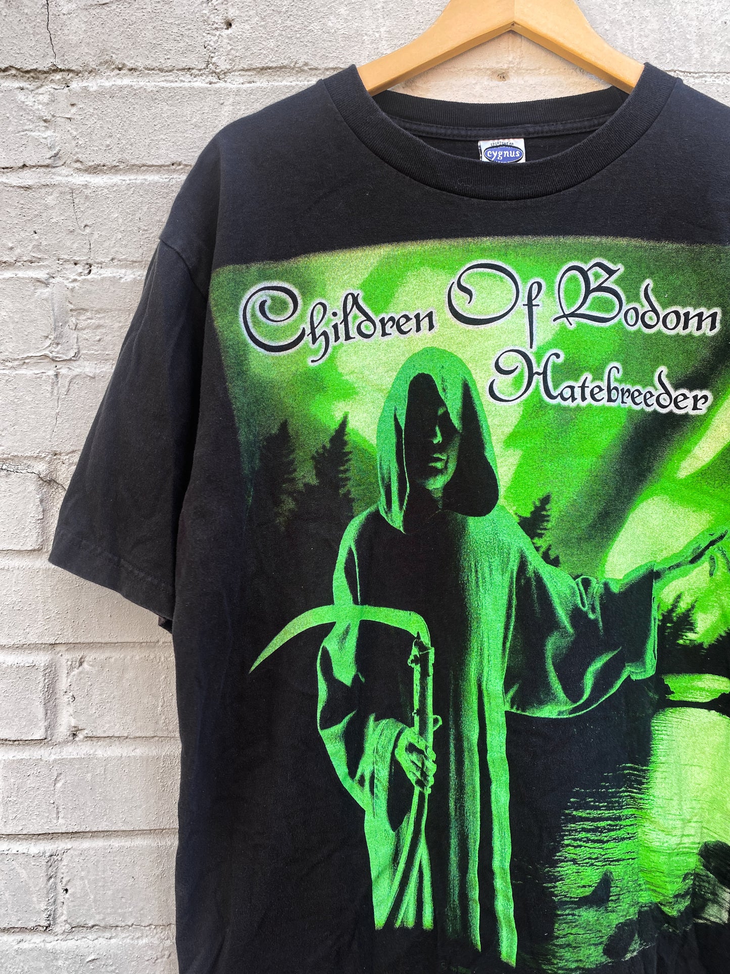 Vintage 1999 Children Of Bodom Hatebreeder Metal Tee