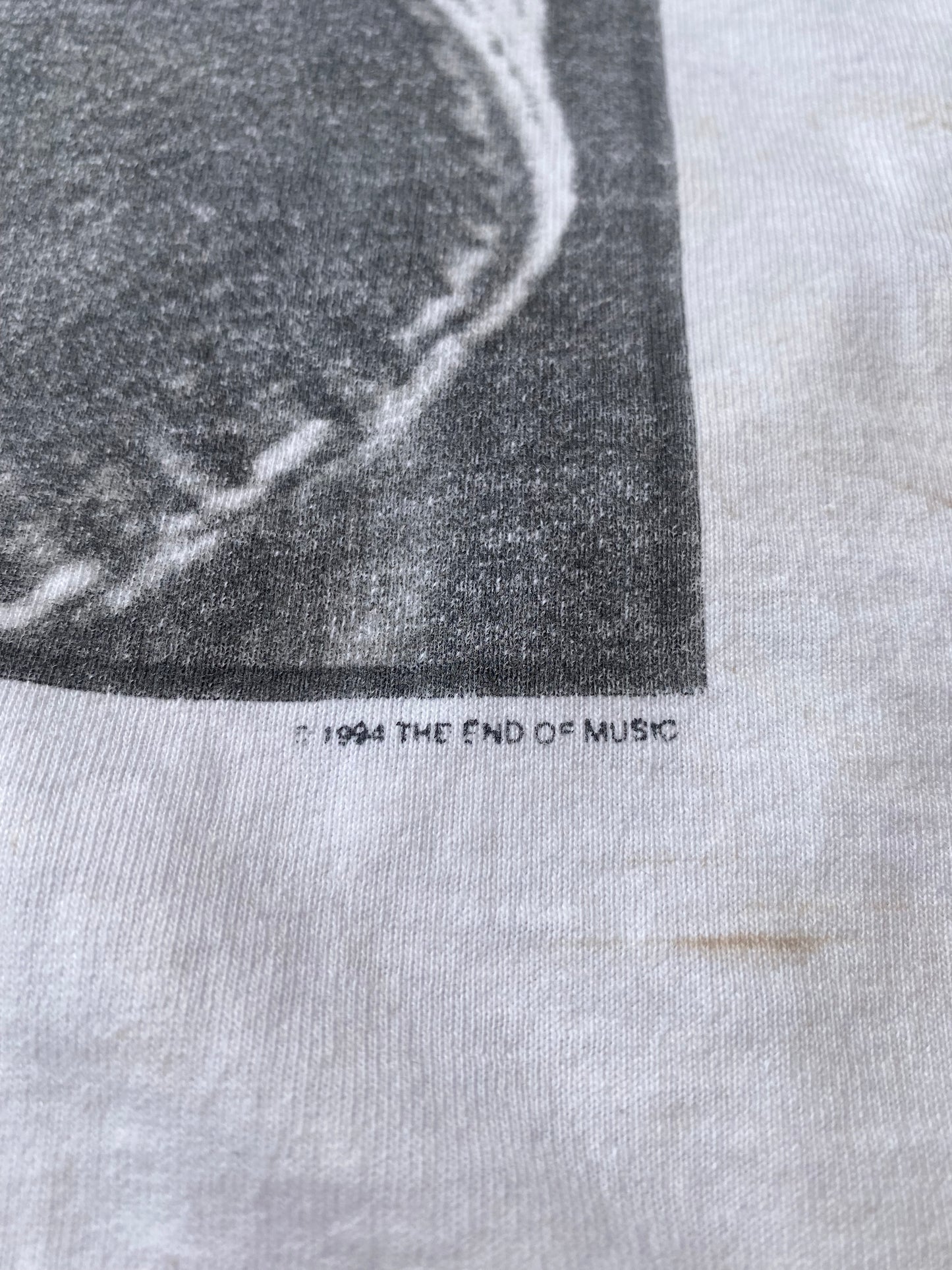 Vintage 1994 Kurt Cobain Memorial Mascara Tee ( XL )