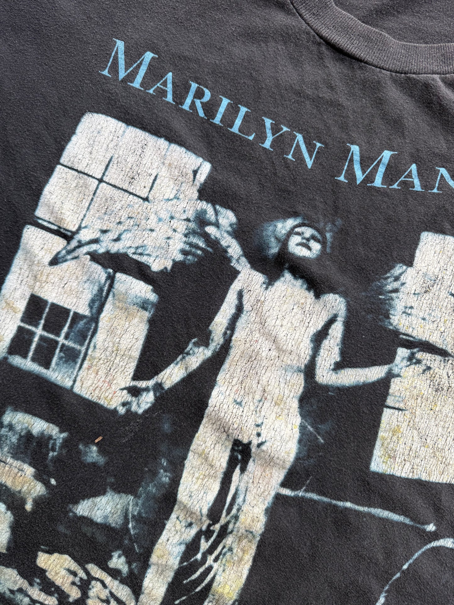 Vintage 90s Marilyn Manson Antichrist Superstar Tee ( XL )