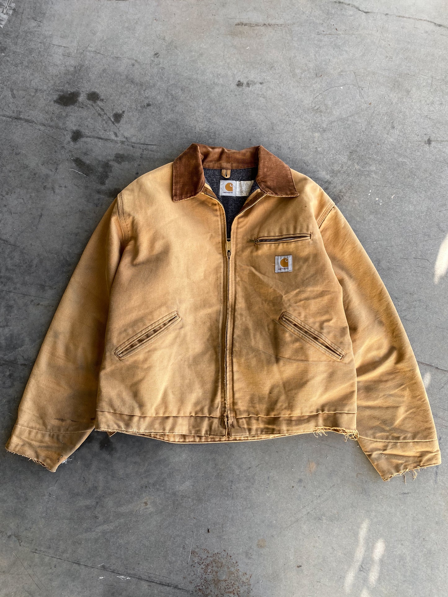 Vintage 1980’s Carhartt Blanket Lined Detroit Jacket ( XL )