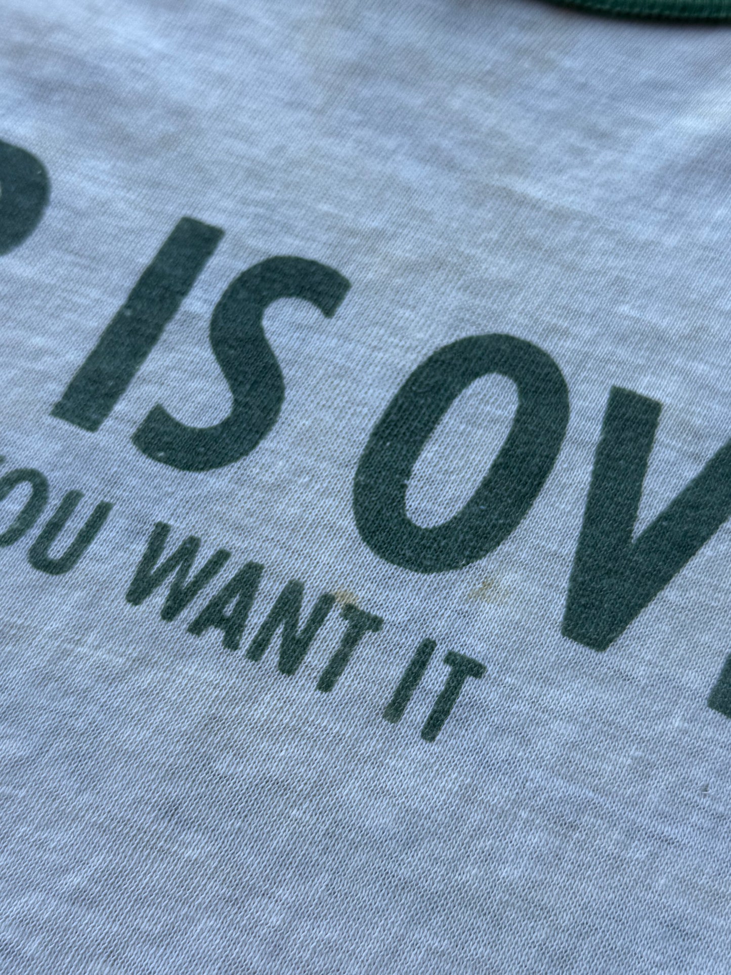 Vintage 70s “War Is Over , If You Want It” John Lennon Yoko Tee ( XL )