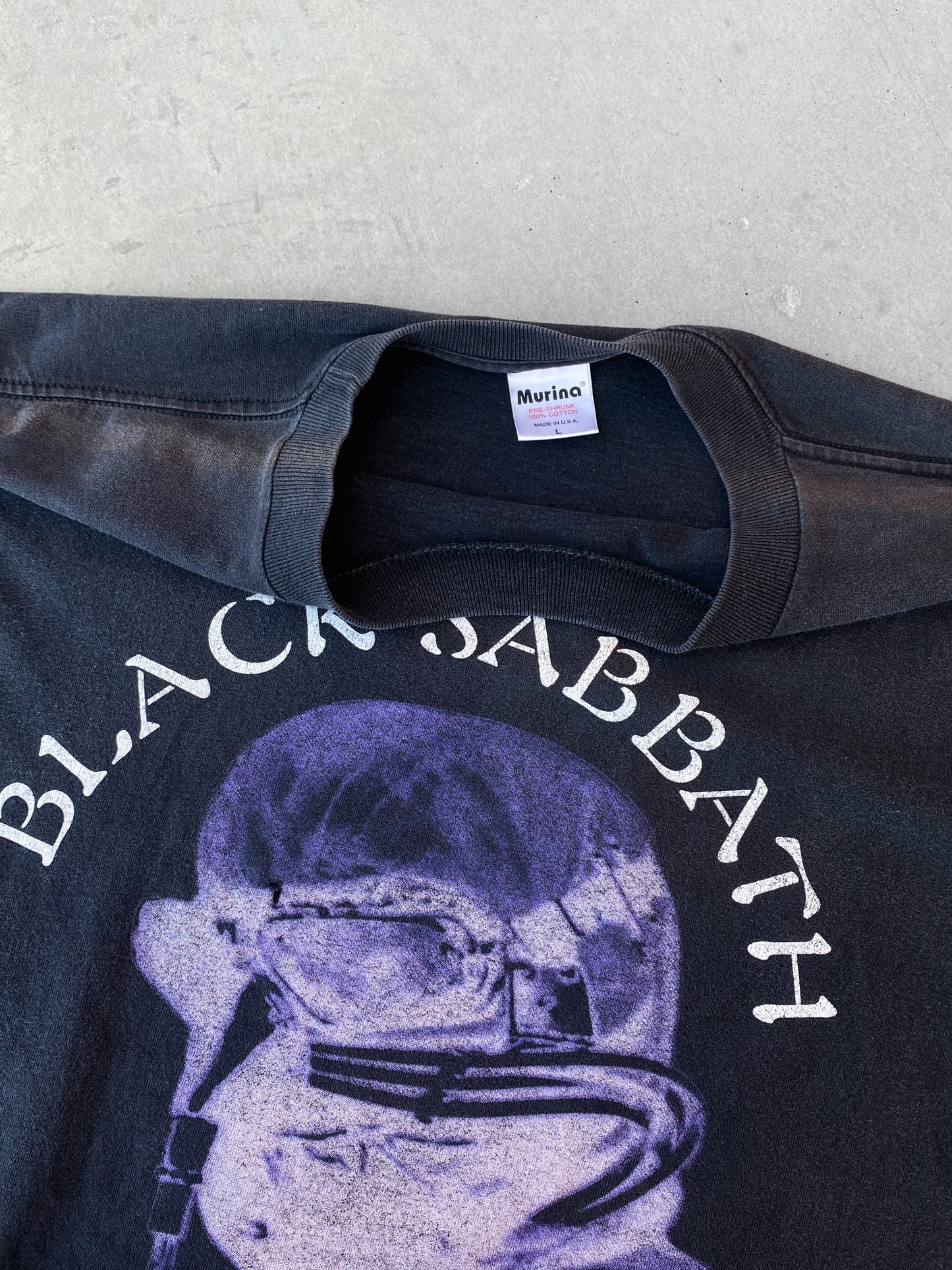 Vintage 1999 Black Sabbath Reunion Tour Tee ( Large )